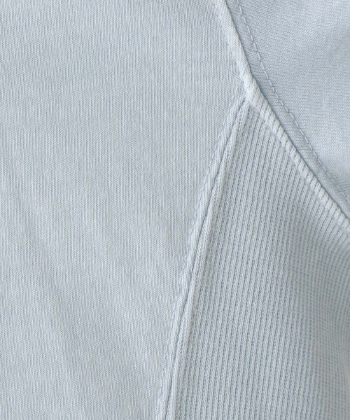 LEPSIM（レプシィム）の「サイドリブ5分袖T　129984（Tシャツ/カットソー・レディース・ライトブルー/オフホワイト/チャコールグレー・FREE）」の10枚目の写真