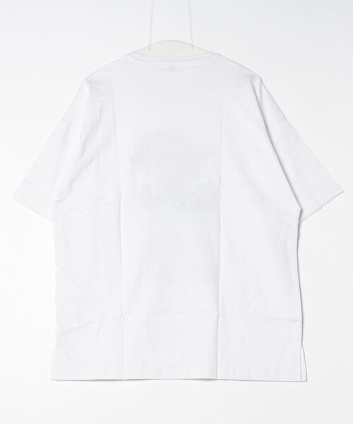 RE730(アールイーセブンサーティー)の「RE730 かわいいなみおくん アルファベット半袖ビッグシルエットTシャツ(Tシャツ/カットソー・メンズ・オフホワイト/ブラック・X-LARGE/LARGE/MEDIUM)」の3枚目の写真