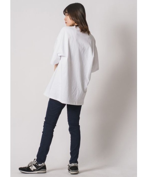 RE730(アールイーセブンサーティー)の「RE730 かわいいなみおくん アルファベット半袖ビッグシルエットTシャツ(Tシャツ/カットソー・メンズ・オフホワイト/ブラック・X-LARGE/LARGE/MEDIUM)」の10枚目の写真