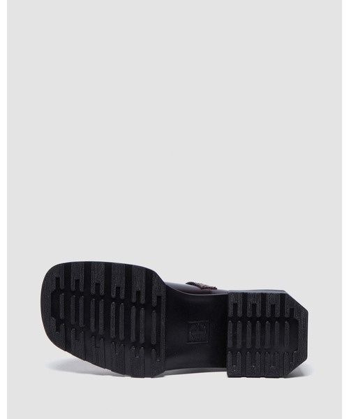 Dr. Martens DEMIZE メリージェーンシューズ 白/黒 APAC限定】POLLEY BEX ホワイトステッチ Tバー シューズ