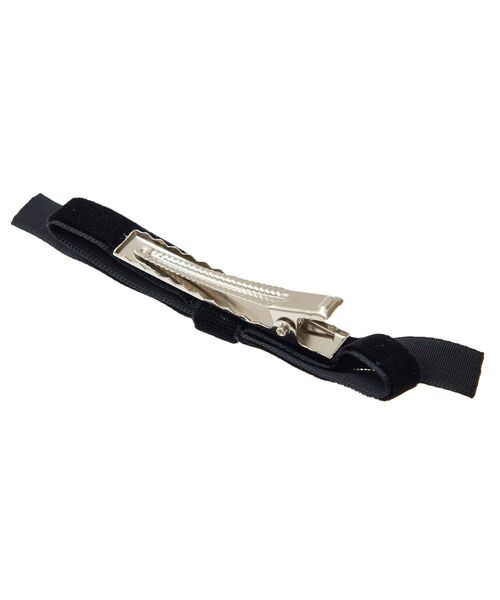 earth music&ecology（アースミュージックアンドエコロジー）の「SET2点リボンクリップ＋パール付きベロアクリップ（その他ヘアアクセサリー・レディース・ブラック/アイボリー・FREE）」の18枚目の写真