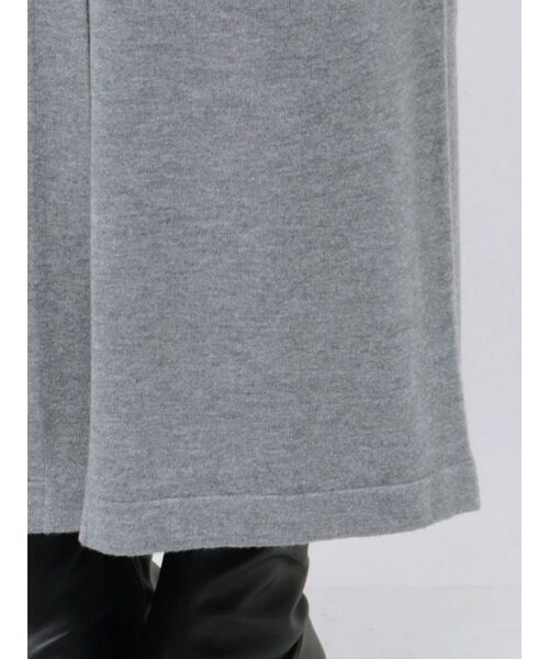 LAGUNAMOON（ラグナムーン）の「ベロアライクレイヤードニットワンピース（ワンピース・レディース・ブラック/グレー・MEDIUM/SMALL）」の15枚目の写真