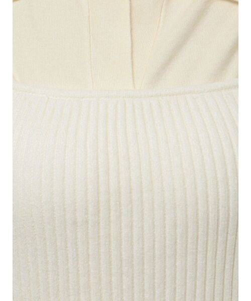 LAGUNAMOON（ラグナムーン）の「ベロアライクレイヤードニットワンピース（ワンピース・レディース・ブラック/グレー・MEDIUM/SMALL）」の19枚目の写真