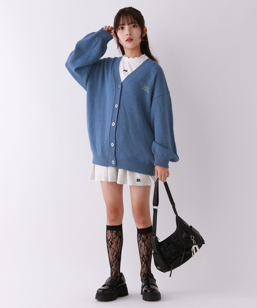 repipi armario（レピピ アルマリオ）の「【吸湿発熱】テレコプチハイメロウトップス（Tシャツ/カットソー・キッズ・ホワイト/ピンク/ホワイト系その他/ブラック系その他/ブラック・SMALL/LARGE/MEDIUM）」の7枚目の写真