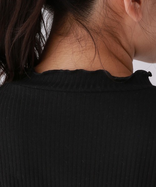 repipi armario（レピピ アルマリオ）の「【吸湿発熱】テレコプチハイメロウトップス（Tシャツ/カットソー・キッズ・ホワイト/ピンク/ホワイト系その他/ブラック系その他/ブラック・SMALL/LARGE/MEDIUM）」の17枚目の写真