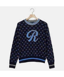 ROSASEN（ロサーセン）の「【Rosasen/GOLF】シングル ジャカードニット（ニット/セーター）」