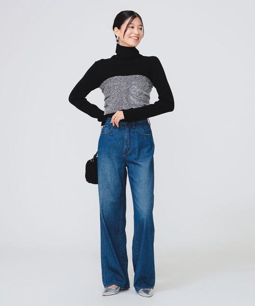 B:MING by BEAMS(ビーミングバイビームス)の「スパンコール ビスチェ(ベスト・レディース・ブラック/シルバー・ONE SIZE)」の4枚目の写真