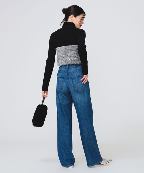 B:MING by BEAMS(ビーミングバイビームス)の「スパンコール ビスチェ(ベスト・レディース・ブラック/シルバー・ONE SIZE)」の6枚目の写真