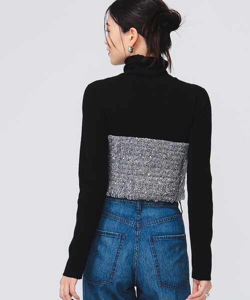 B:MING by BEAMS(ビーミングバイビームス)の「スパンコール ビスチェ(ベスト・レディース・ブラック/シルバー・ONE SIZE)」の9枚目の写真