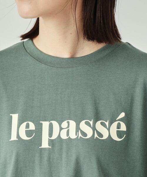 SHOO・LA・RUE（シューラルー）の「◆【洗える】プリントロングスリーブTシャツ（Tシャツ/カットソー・レディース・ブラウン系3/ブラック/ホワイト系1/イエロー系9/モスグリーン系2/グレー系その他2/ホワイト/アイボリー系1・02/03/04）」の14枚目の写真