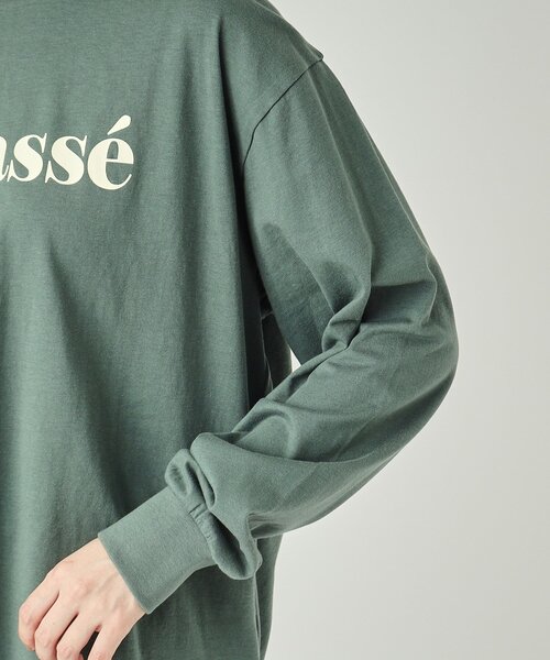 SHOO・LA・RUE（シューラルー）の「◆【洗える】プリントロングスリーブTシャツ（Tシャツ/カットソー・レディース・ブラウン系3/ブラック/ホワイト系1/イエロー系9/モスグリーン系2/グレー系その他2/ホワイト/アイボリー系1・02/03/04）」の15枚目の写真