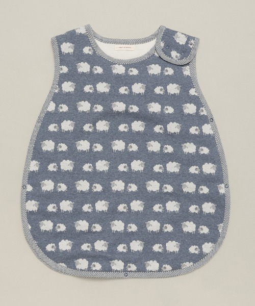 【セール】オーガニックジャカードスリーパー（ベビーパジャマ/スリーパー）｜sense of wonder（センスオブワンダー）