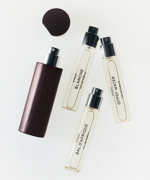 トラベル パフュームケース ブラック（香水・フレグランスキット