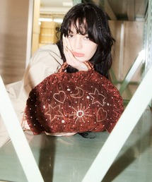 HEY!MrsROSE | HEY! Mrs ROSE(ヘイ！ミセスローズ)Velvet Gyoza Bag(ショルダーバッグ)