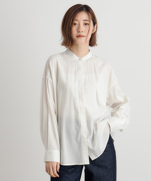 セール】TRやわらかとろみシャツ（シャツ/ブラウス）｜grove（グローブ