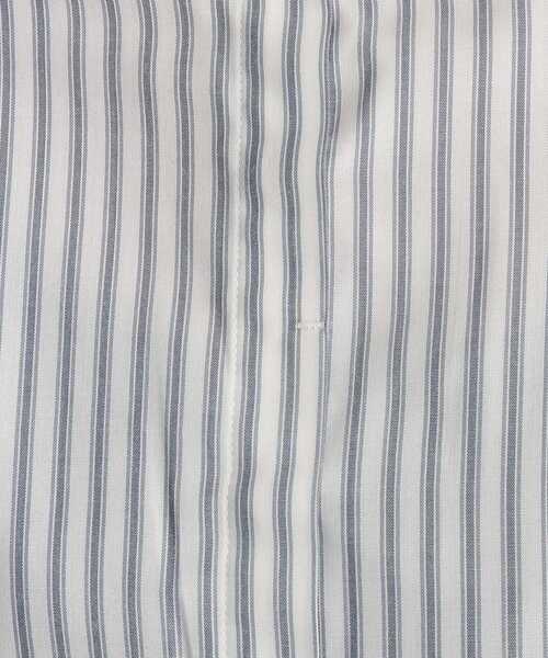 grove（グローブ）の「◆TRやわらかとろみシャツ（シャツ/ブラウス・レディース・ストライプ/オフホワイト/スミクロ・05/04/03/02/01）」の7枚目の写真