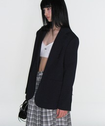 nomnom（ノムノム）の「【CRANK】OVERSIZED BLAZER/CHECK＆HERRINGBONE（テーラードジャケット）」