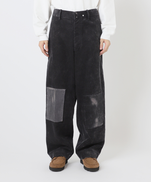 JOURNAL STANDARD J.S HOMESTEAD(ジャーナルスタンダードホームステッド)の「J.S.Homestead / 10s CHINCH BACK CORDUROY(その他パンツ・メンズ・ブラック・MEDIUM/LARGE)」の2枚目の写真
