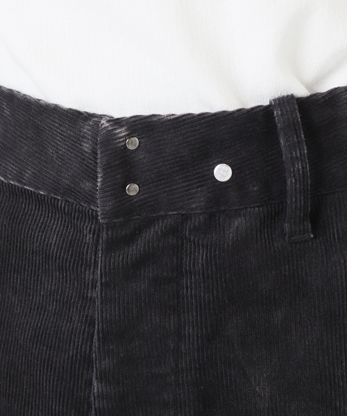 JOURNAL STANDARD J.S HOMESTEAD(ジャーナルスタンダードホームステッド)の「J.S.Homestead / 10s CHINCH BACK CORDUROY(その他パンツ・メンズ・ブラック・MEDIUM/LARGE)」の13枚目の写真