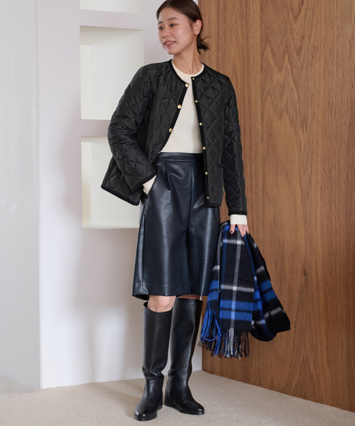 Traditional Weatherwear（トラディショナルウェザーウェア）の「《追加》【TRADITIONAL WEATHERWEAR】*RELUME ARKLEY：ブルゾン（ブルゾン・レディース・ベージュ/ブラック・34/36）」の20枚目の写真