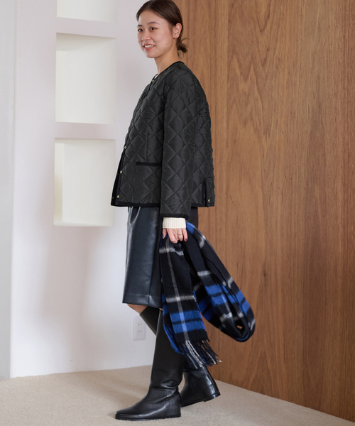 Traditional Weatherwear（トラディショナルウェザーウェア）の「《追加》【TRADITIONAL WEATHERWEAR】*RELUME ARKLEY：ブルゾン（ブルゾン・レディース・ベージュ/ブラック・34/36）」の21枚目の写真