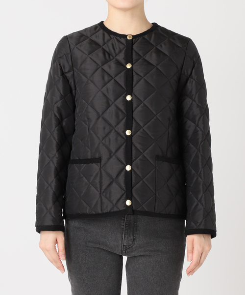 Traditional Weatherwear（トラディショナルウェザーウェア）の「《追加》【TRADITIONAL WEATHERWEAR】*RELUME ARKLEY：ブルゾン（ブルゾン・レディース・ベージュ/ブラック・34/36）」の12枚目の写真