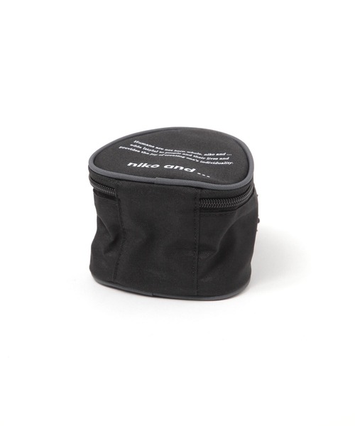 niko and...(ニコアンド)の「オリジナル ニコロゴオニギリポーチ(キッチンツール・メンズ・ホワイト/ブラック・0)」の7枚目の写真