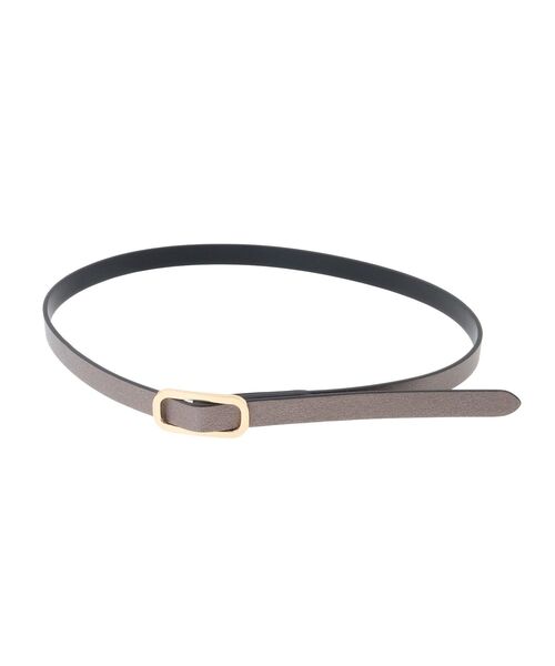 Green　Parks（グリーンパークス）の「ETS.リバーシブルベルト（ベルト・レディース・シルバー/ゴールド/シルバー系その他・FREE）」の2枚目の写真