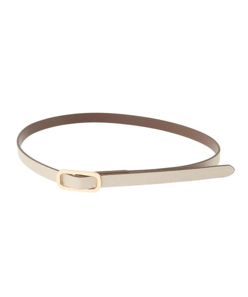 Green　Parks（グリーンパークス）の「ETS.リバーシブルベルト（ベルト・レディース・シルバー/ゴールド/シルバー系その他・FREE）」の3枚目の写真
