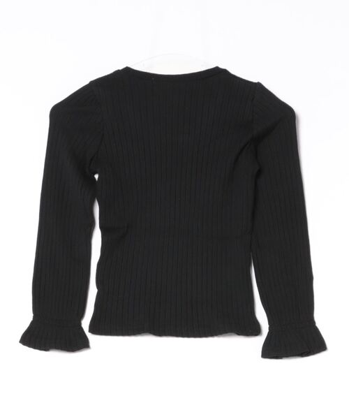 リボン切り替えカットソー（130㎝～140㎝）（ニット/セーター  