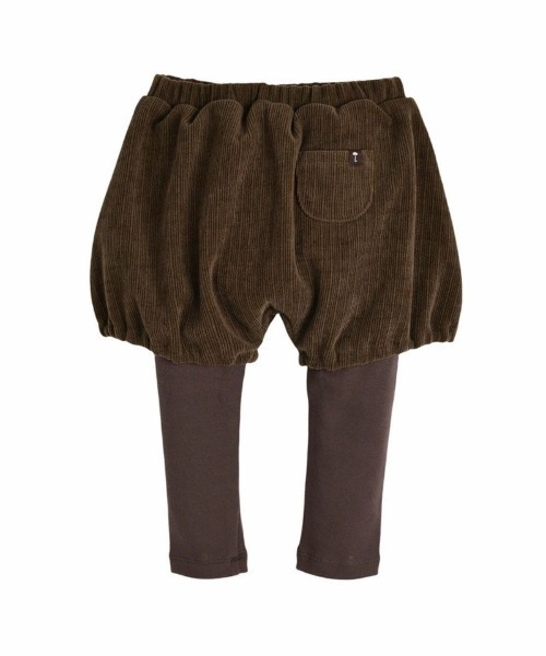 moimoln（モイモルン）の「ロアレイヤードパンツ（その他パンツ・キッズ・ブラウン・120cm/110cm/100cm/90cm）」の2枚目の写真
