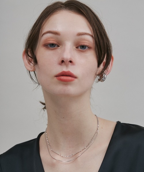 ciite' surgical stainless（シーテサージカルステンレス）の「【 金属アレルギー対応 】 2連チェーンネックレス サージカルステンレス（ネックレス・レディース・ゴールド/シルバー/ピンクゴールド・FREE）」の10枚目の写真