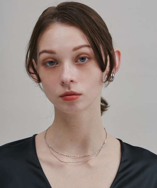 ciite' surgical stainless（シーテサージカルステンレス）の「【 金属アレルギー対応 】 2連チェーンネックレス サージカルステンレス（ネックレス・レディース・ゴールド/シルバー/ピンクゴールド・FREE）」の11枚目の写真