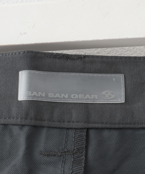 SAN SAN GEAR(サンサンギア)の「【SAN SAN GEAR / サン サン ギア】DOUBLE KNEE DART PANTS(その他パンツ・メンズ・チャコールグレー/ブラック・1/2)」の6枚目の写真