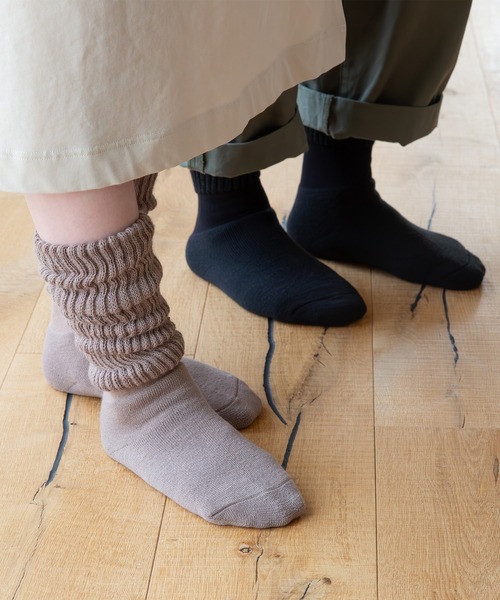 welleg（ウェレッグ）の「履くカイロ ぬくもりん 靴下（ソックス/靴下・レディース・ブラック/モカ/グレー・フリー）」の22枚目の写真