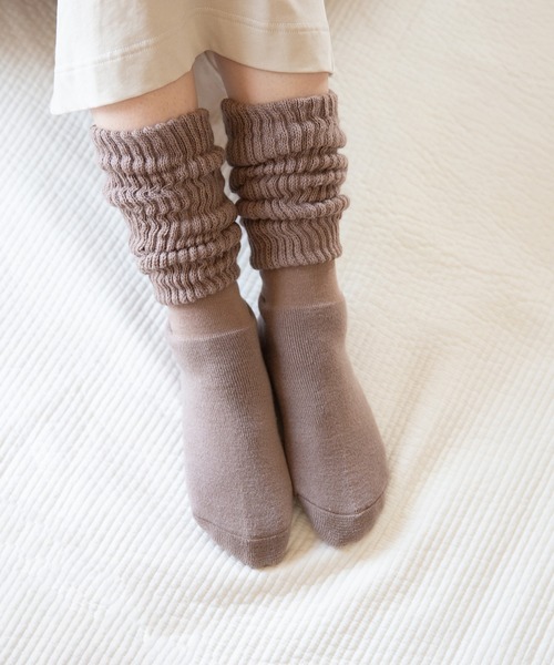 welleg（ウェレッグ）の「履くカイロ ぬくもりん 靴下（ソックス/靴下・レディース・ブラック/モカ/グレー・フリー）」の4枚目の写真