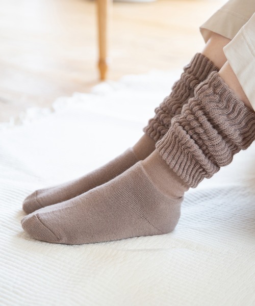welleg（ウェレッグ）の「履くカイロ ぬくもりん 靴下（ソックス/靴下・レディース・ブラック/モカ/グレー・フリー）」の5枚目の写真