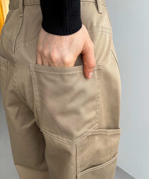 feepur(フェピュール)の「ワイドペインターパンツ(その他パンツ・レディース・カーキブラウン/ベージュ/ネイビー・マルチサイズ)」の22枚目の写真