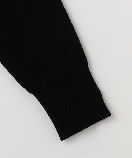 23区 S（ニジュウサンクチイサイサイズ）の「【SLOW/一部店舗限定】ニットトータル ハーフジップ ニット（ニット/セーター・レディース・ホワイト系/ブラック系3/ブラック系・32）」の11枚目の写真