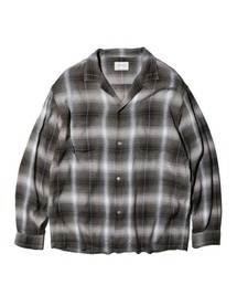 TOWNCRAFT（タウンクラフト）の「TOWNCRAFT/タウンクラフト 60S LOOP COLLAR SHIRT オンブレチェック ループカラーシャツ（シャツ/ブラウス）」