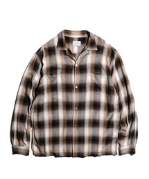 TOWNCRAFT/タウンクラフト 60S LOOP COLLAR SHIRT オンブレチェック ループカラーシャツ
