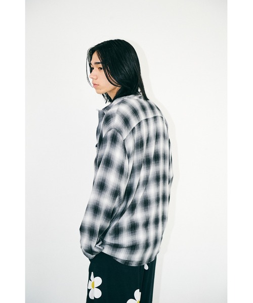 TOWNCRAFT/タウンクラフト 60S LOOP COLLAR SHIRT オンブレチェック
