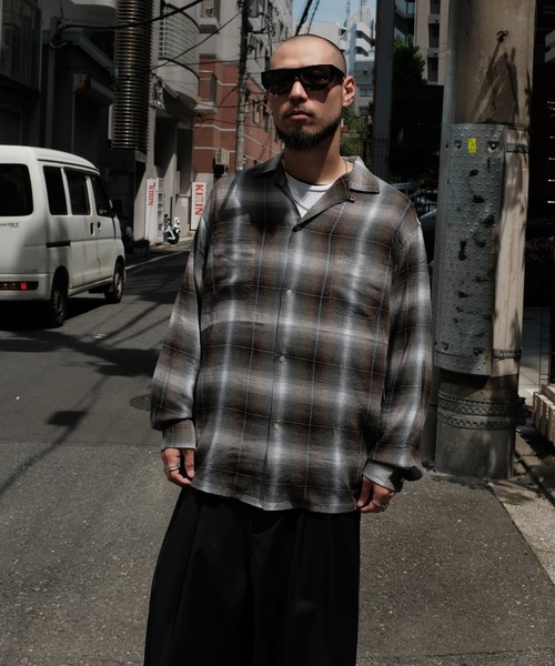 TOWNCRAFT/タウンクラフト 60S LOOP COLLAR SHIRT オンブレ