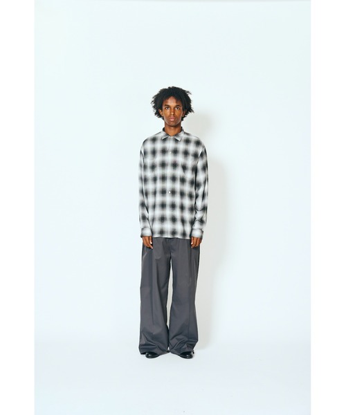 TOWNCRAFT/タウンクラフト 60S LOOP COLLAR SHIRT オンブレチェック