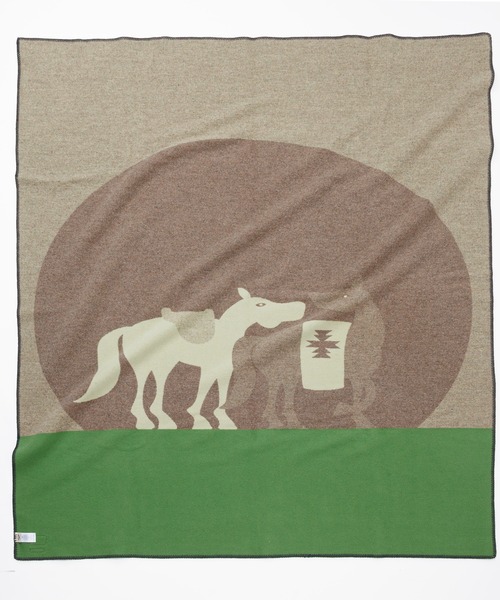 PENDLETON（ペンドルトン）の「PENDLETON × YUSUKE HANAI Custom ブランケット ローブ（ブランケット・レディース・ベージュ系その他・FREE）」の3枚目の写真