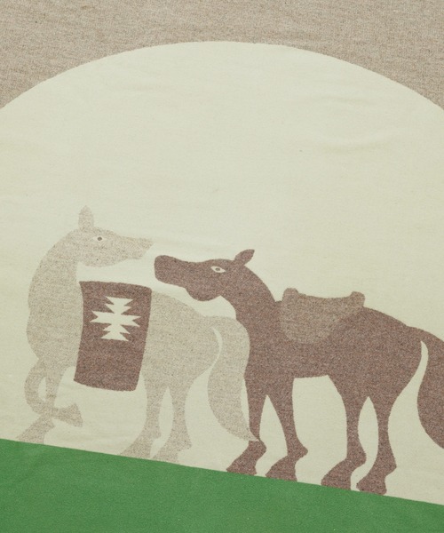 PENDLETON（ペンドルトン）の「PENDLETON × YUSUKE HANAI Custom ブランケット ローブ（ブランケット・レディース・ベージュ系その他・FREE）」の4枚目の写真