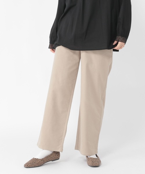 studio CLIP（スタディオクリップ）の「【みんなのリクエストパンツ】柔らかストレッチすっきりストレートパンツ[プチ・プラス・トールあり]（その他パンツ・レディース・ライトグレー/ブルー/アイボリー/ダークブルー・PF/ﾌﾘｰ(L)/TF/LARGE/MEDIUM/SMALL）」の19枚目の写真