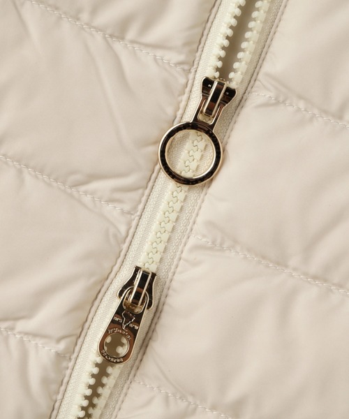 CAPEHORN(ケープホーン)の「(CAPEHORN)カサブランカダウンコート(ダウンジャケット/コート・レディース・ホワイト/ブラック・FREE)」の3枚目の写真