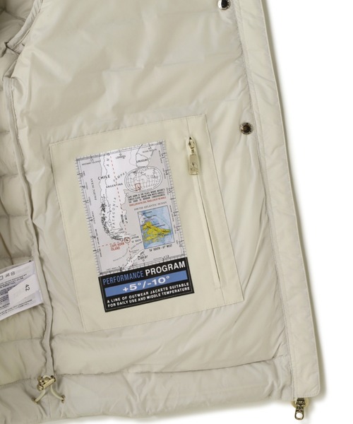 CAPEHORN(ケープホーン)の「(CAPEHORN)カサブランカダウンコート(ダウンジャケット/コート・レディース・ホワイト/ブラック・FREE)」の7枚目の写真