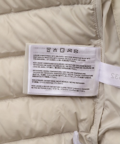 CAPEHORN(ケープホーン)の「(CAPEHORN)カサブランカダウンコート(ダウンジャケット/コート・レディース・ホワイト/ブラック・FREE)」の8枚目の写真